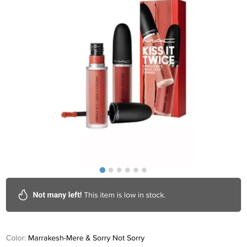 MAC Cosmetics Kiss It Twice Lipstick Duo